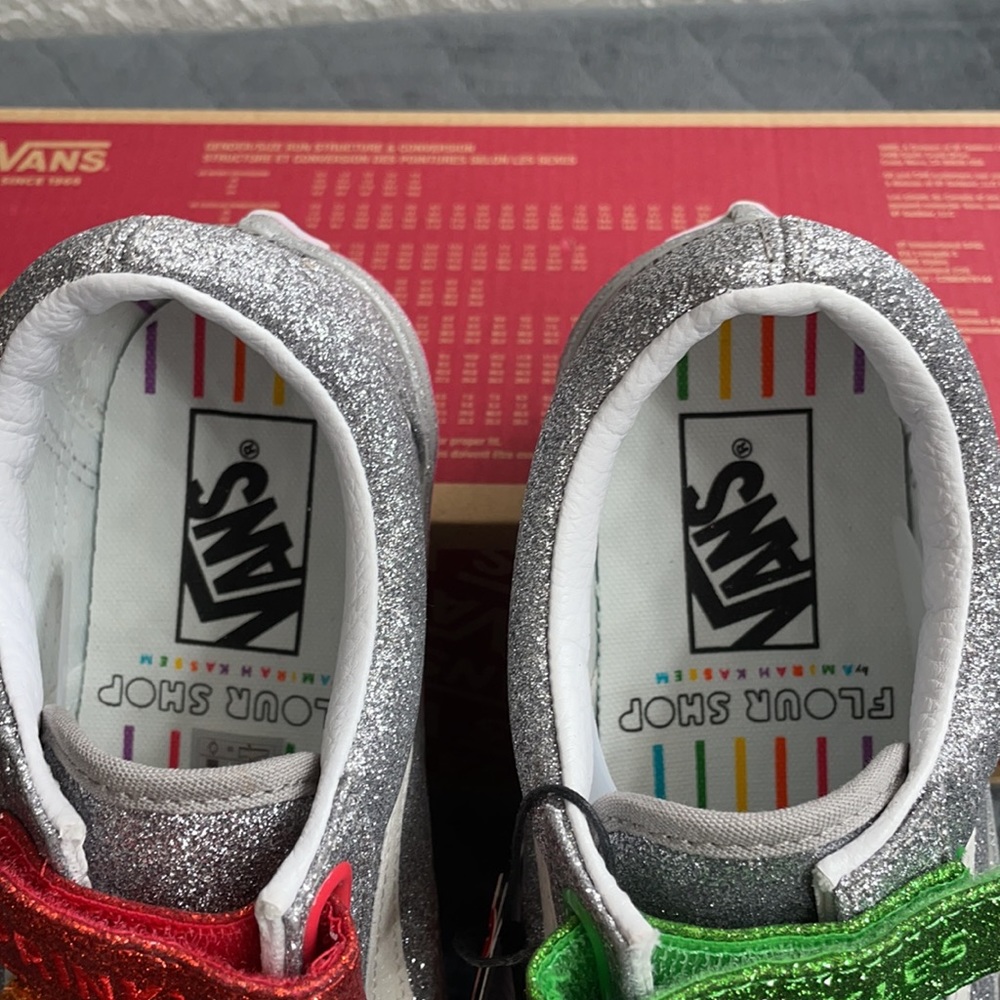 Vans Old Skool B flour shop silver 🌈 limited edition - Picture 12 of 14